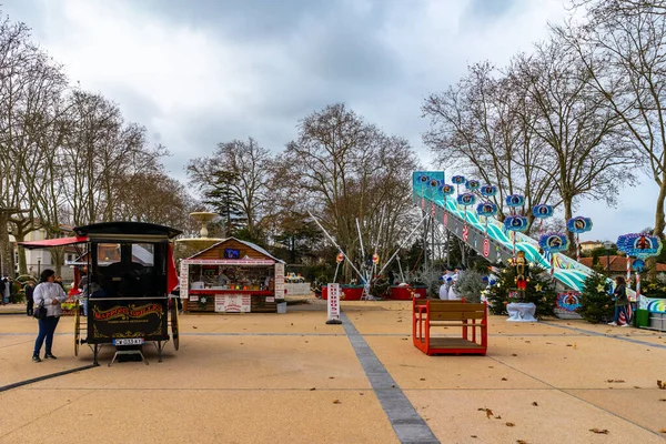 Parc Pere Noel Carcassonne Francja — Zdjęcie stockowe