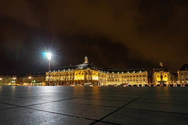 Place Bourse Bordeaux Frankrike — Stockfoto