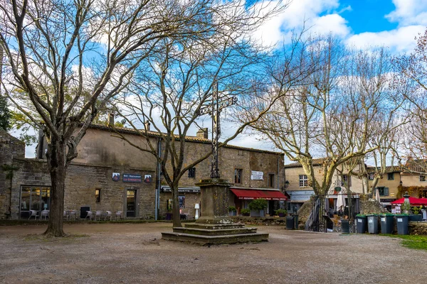 Fransa Ortaçağ Carcassonne Şehir Müstahkem — Stok fotoğraf