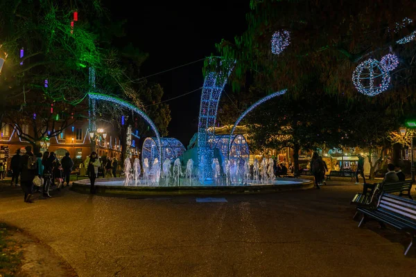 Fontaine Pierre Goudouli Tuluzie Francja — Zdjęcie stockowe