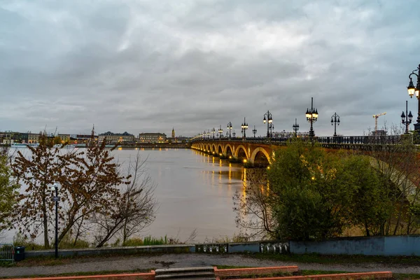 Pont Pierre Bordeaux Frankrijk — Stockfoto