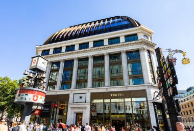 Londra, İngiltere, İngiltere 'deki Leicester Meydanı.