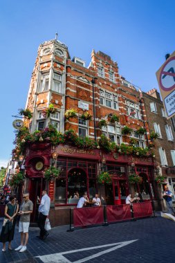 Londra, İngiltere, İngiltere 'deki Çin Mahallesi.