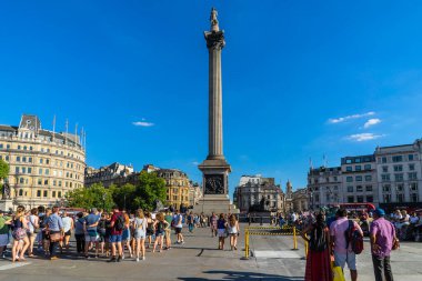 Ulusal Galeri, Londra 'daki Trafalgar Meydanı, İngiltere.