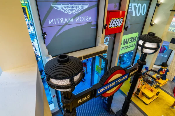 Tienda Lego Londres Inglaterra Reino Unido — Foto de Stock