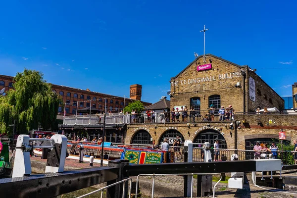 Londra Ngiltere Ngiltere Deki Camden Pazarı — Stok fotoğraf