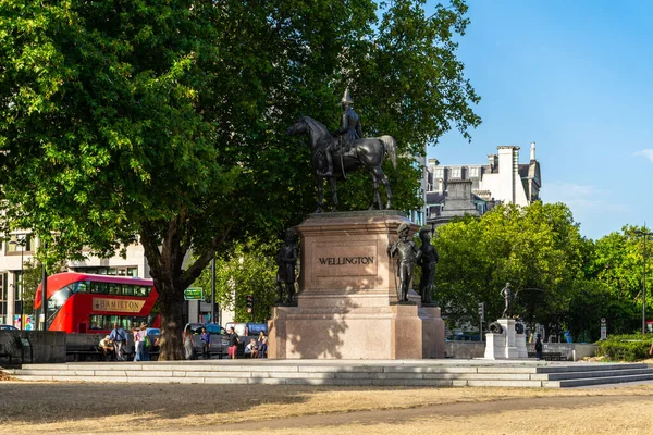 Pomnik Księcia Londynie Anglia Wielka Brytania — Zdjęcie stockowe