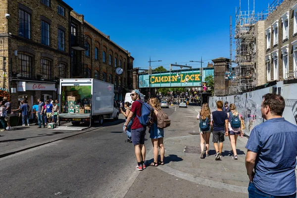 Camden Piac Londonban Angliában Angliában — Stock Fotó