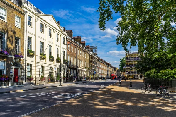 London Street Typical Buiding Inglaterra Reino Unido — Foto de Stock