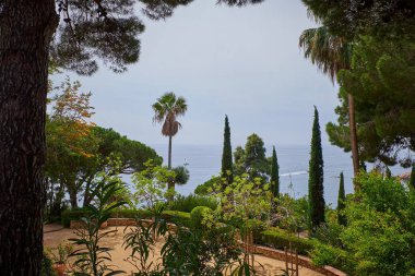 Blanes, Katalonya 'daki Marimurtra Botanik Bahçesi.