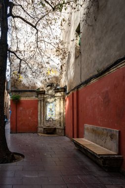 İglesia de la Trinitat Kilisesi Vilafranca del Penedes, Katalonya, İspanya.