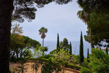 Blanes, Katalonya 'daki Marimurtra Botanik Bahçesi.