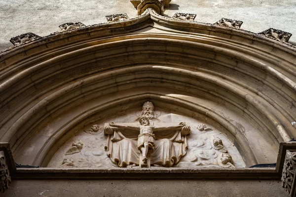 Kostel Iglesia Trinitat Vilafranca Del Penedes Katalánsko Španělsko — Stock fotografie