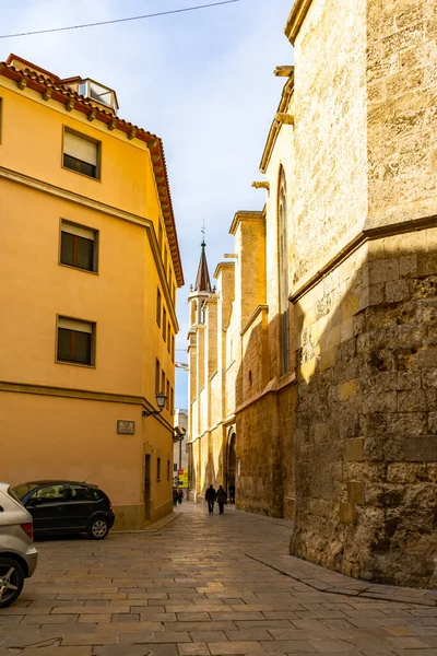 Rua Centro Histórico Vilafranca Del Penedes Catalunha Espanha — Fotografia de Stock