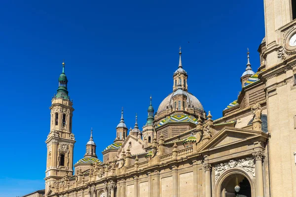 Basilica Nuestra Senora Del Pilar Cathedral Zaragoza Spain — Stock Photo, Image