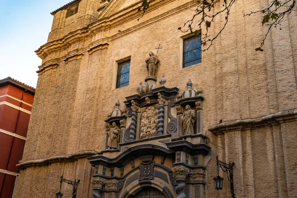 Chiesa San Felipe Santiago Menor Saragozza Spagna — Foto Stock
