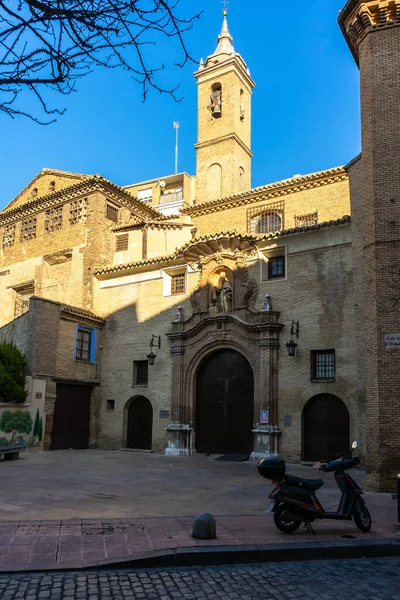 San Nicolas Bari Kilise Zaragoza Spanya — Stok fotoğraf