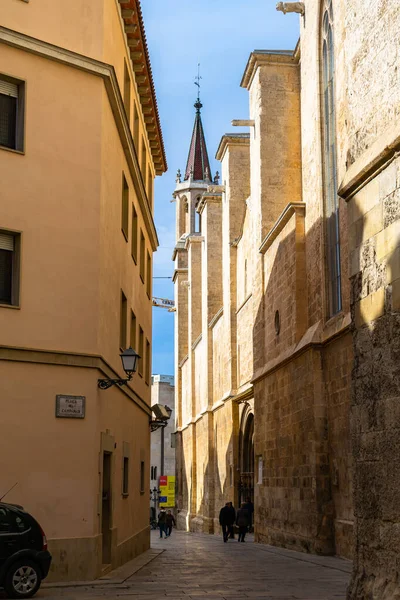 Rua Centro Histórico Vilafranca Del Penedes Catalunha Espanha — Fotografia de Stock