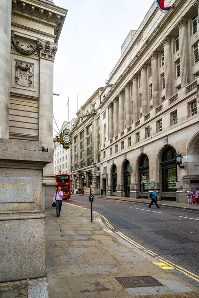 Edificio Del Banco Inglaterra Londres Reino Unido — Foto de Stock