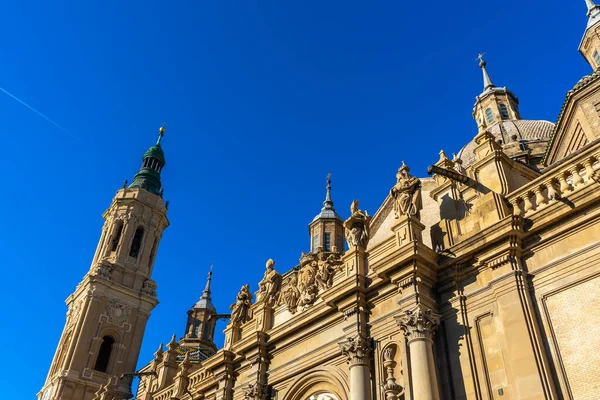 Basilica Nuestra Senora Del Pilar Cathedral Zaragoza Spain — Stock Photo, Image