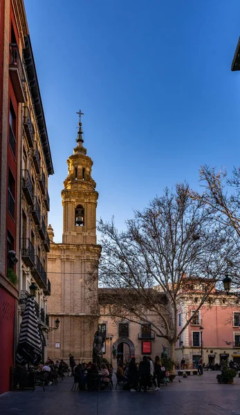 Kościół San Felipe Santiago Menor Saragossie Hiszpania — Zdjęcie stockowe