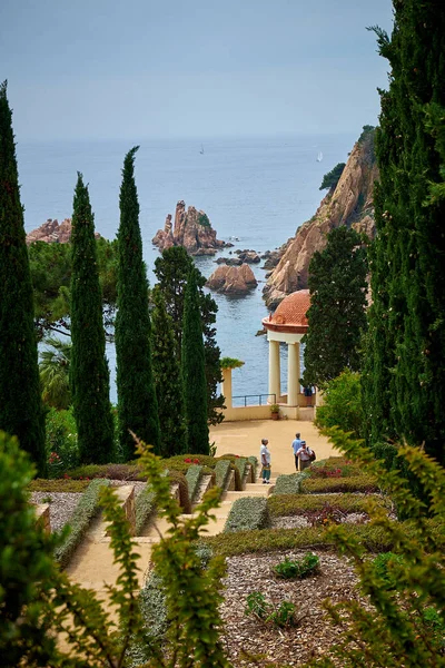 Blanes, Katalonya 'daki Marimurtra Botanik Bahçesi.