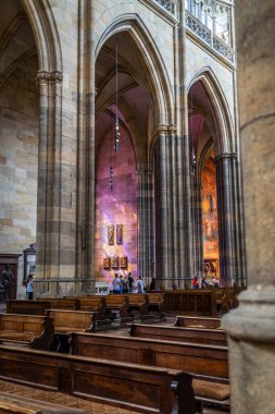 Çek Cumhuriyeti 'ndeki Saint Vitus Katedrali Prag