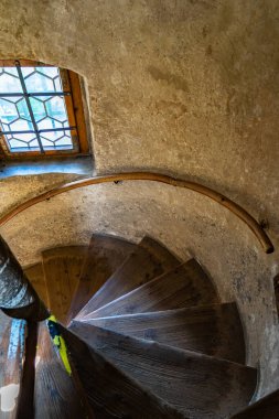 Çek Cumhuriyeti Prag 'ın Kale semt caddesi Zırhlı Sergisi