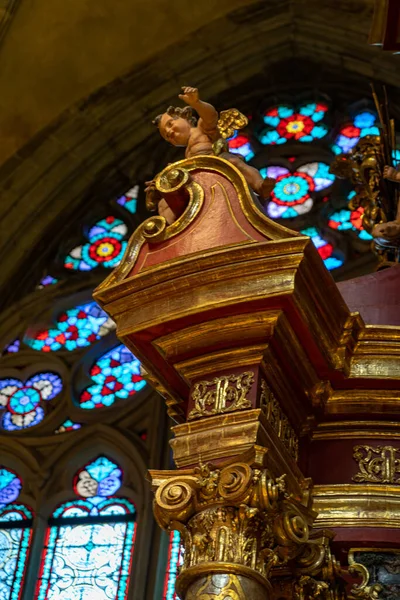 Saint Vitus Cathedral Prague Στην Τσεχική Δημοκρατία — Φωτογραφία Αρχείου