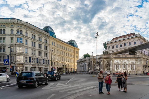 Berömd Gata Wien Österrike — Stockfoto