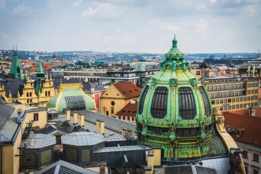 Çek Cumhuriyeti'nde Prag'ın mimarisi ve simgesel silueti