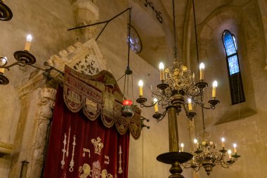 Çek Cumhuriyeti 'nde Eski Yeni Sinagog Prag