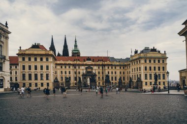 Çek Cumhuriyeti 'nde Prag' ın Castle semt sokağı