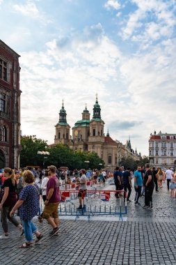 Çek Cumhuriyeti'nde St Nicholas Kilisesi Prag