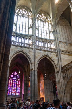 Çek Cumhuriyeti 'ndeki Saint Vitus Katedrali Prag