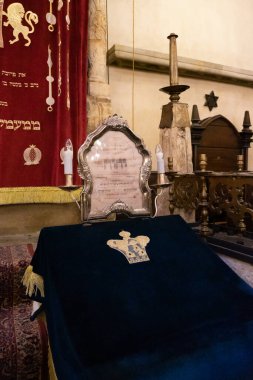 Çek Cumhuriyeti 'nde Eski Yeni Sinagog Prag