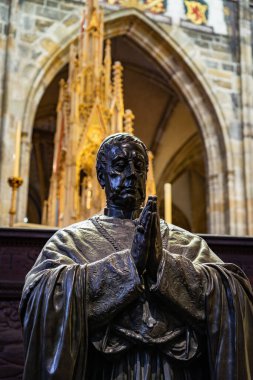 Çek Cumhuriyeti 'ndeki Saint Vitus Katedrali Prag