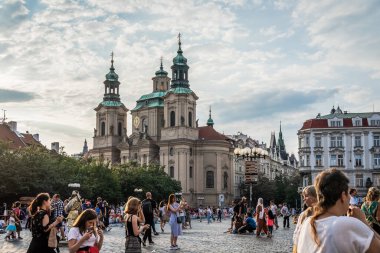 Çek Cumhuriyeti'nde St Nicholas Kilisesi Prag