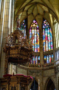 Çek Cumhuriyeti 'ndeki Saint Vitus Katedrali Prag
