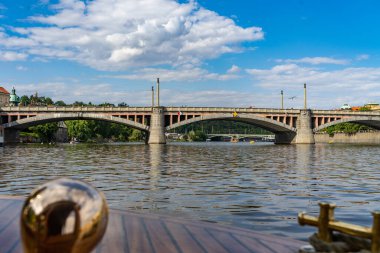 Çek Cumhuriyeti 'nde Manes Köprüsü Prag