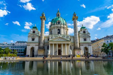 Avusturya, Viyana 'daki Karlskirche Kilisesi