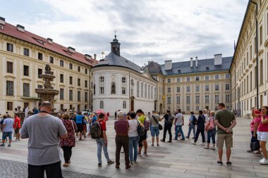 Çek Cumhuriyeti 'nde Prag' ın Castle semt sokağı