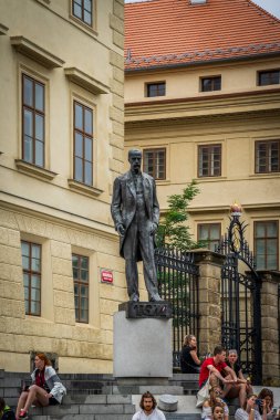 Çek Cumhuriyeti 'nde Prag' ın Castle semt sokağı