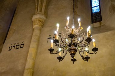 Çek Cumhuriyeti 'nde Eski Yeni Sinagog Prag