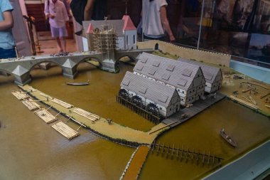 Çek Cumhuriyeti 'ndeki Charles Köprüsü Müzesi