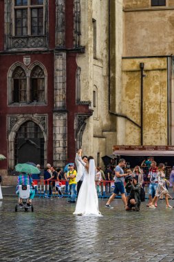 Çek Cumhuriyeti'nde Eski Belediye Binası Prag