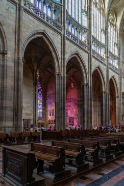 Çek Cumhuriyeti 'ndeki Saint Vitus Katedrali Prag