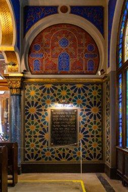 Çek Cumhuriyeti 'nde Jubilee Sinagog Prag