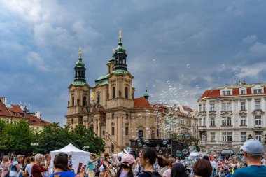 Çek Cumhuriyeti'nde St Nicholas Kilisesi Prag
