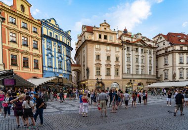 Çek Cumhuriyeti'nde Eski Şehir Meydanı Prag